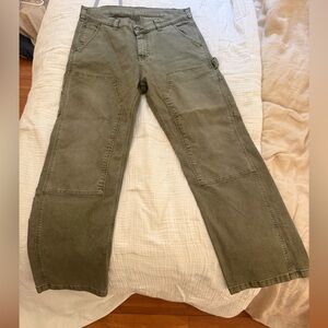 Corridor NYC - Denim Carpenter Jeans - Olive Green - Men’s 32